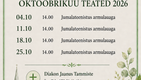 Tapa Jakobi koguduse oktoobrikuu teated 2026 (1)